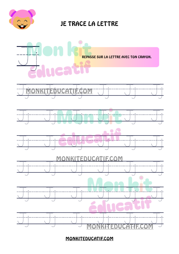 Ebook MON CAHIER DE GRAPHISME – Apprendre à tracer en s'amusant !
