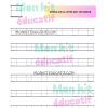 Ebook MON CAHIER DE GRAPHISME – Apprendre à tracer en s'amusant !