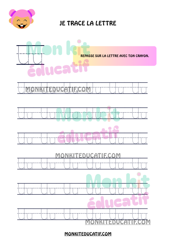 Ebook MON CAHIER DE GRAPHISME – Apprendre à tracer en s'amusant !